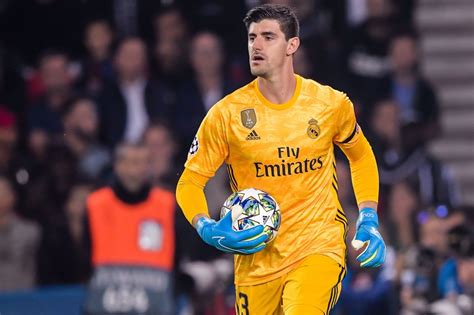 courtois real madrid number